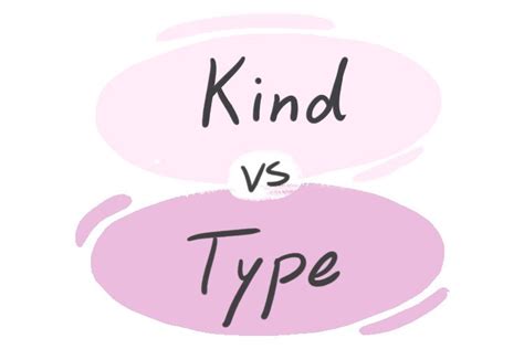 in kind vs in common.